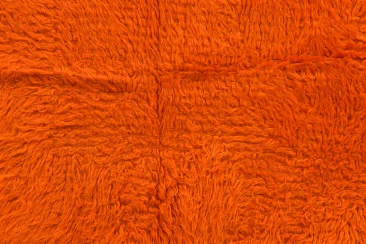 2' 1 x 3' 8 Hand Knotted Moroccan Wool Rug