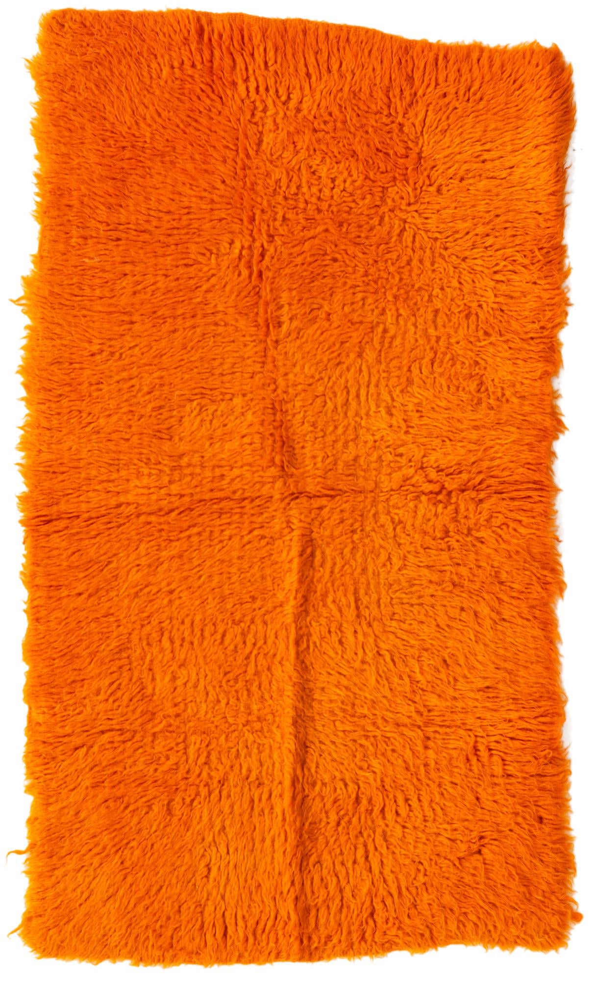 2' 1 x 3' 8 Hand Knotted Moroccan Wool Rug