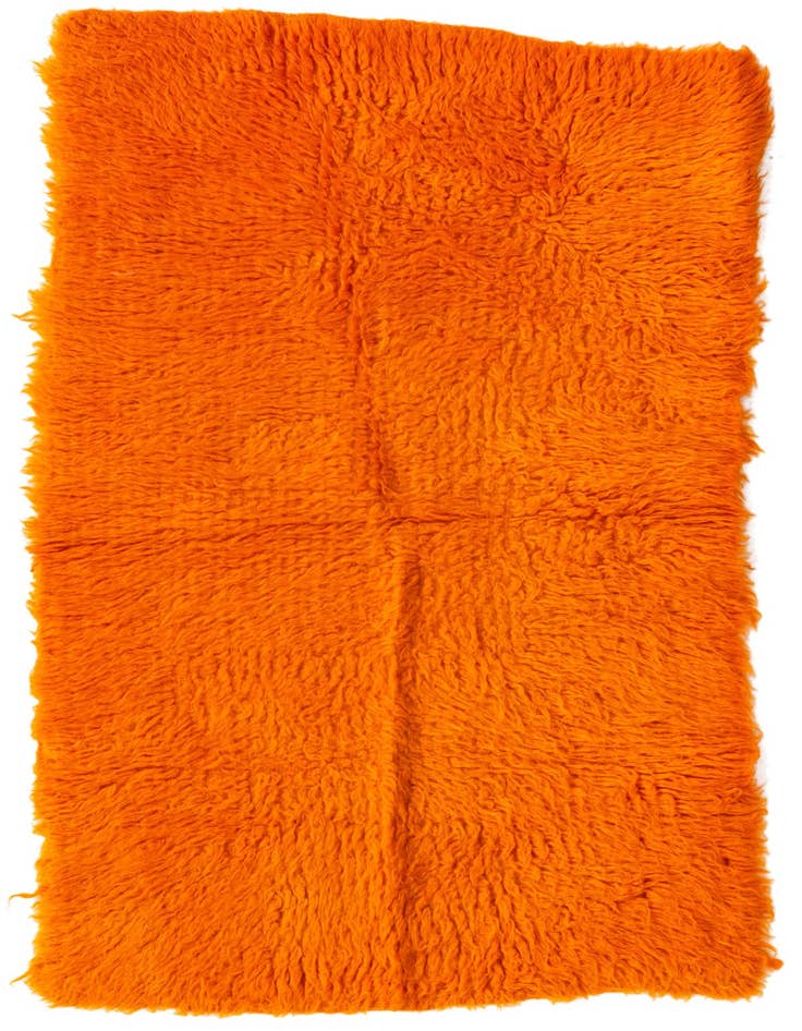 Detail image of 2' 1 x 3' 8 Hand Knotted Moroccan Wool Rug