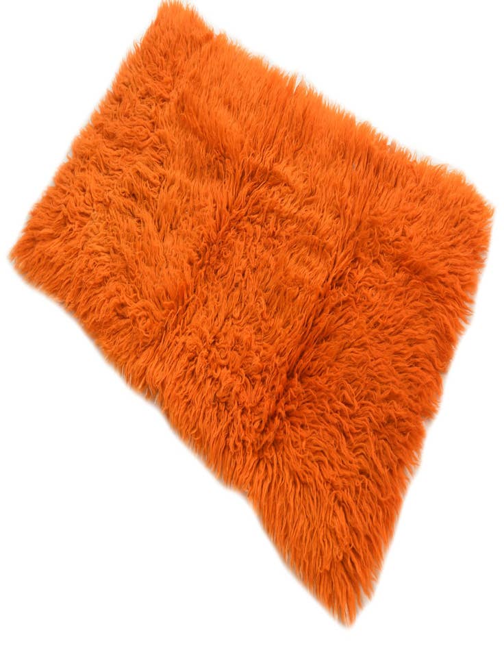 Detail image of 2' x 3' 8  Hand Knotted Moroccan Wool Rug