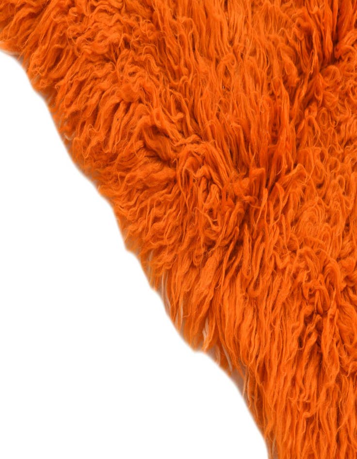 Detail image of 2' x 3' 8  Hand Knotted Moroccan Wool Rug