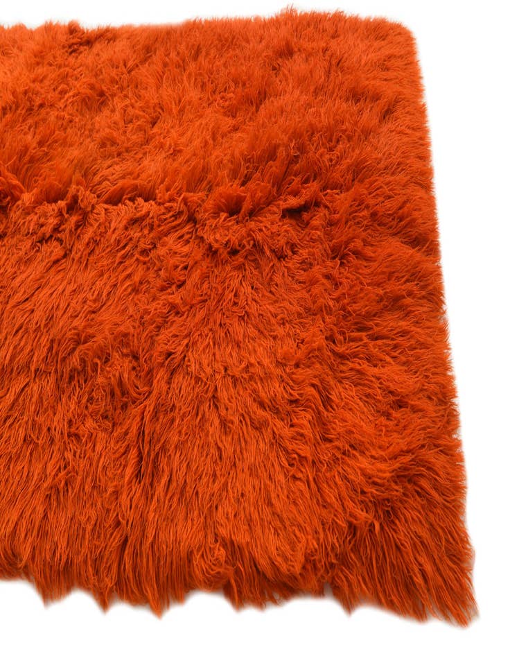 Detail image of 6' 2 x 7' 7  Hand Knotted Moroccan Wool Rug