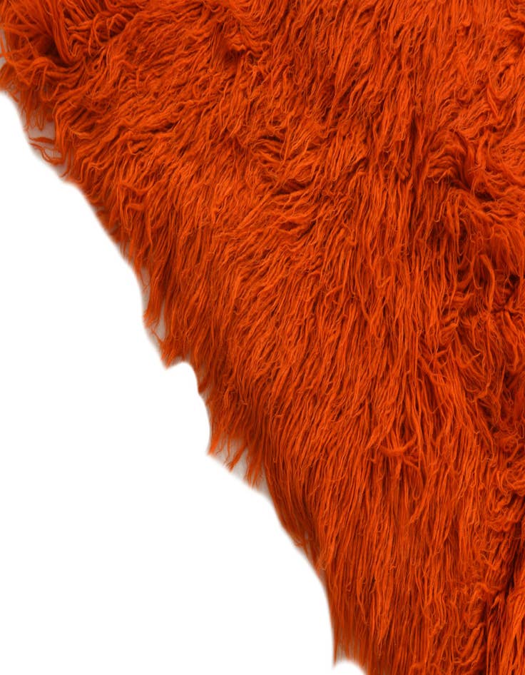 Detail image of 6' 2 x 7' 7  Hand Knotted Moroccan Wool Rug