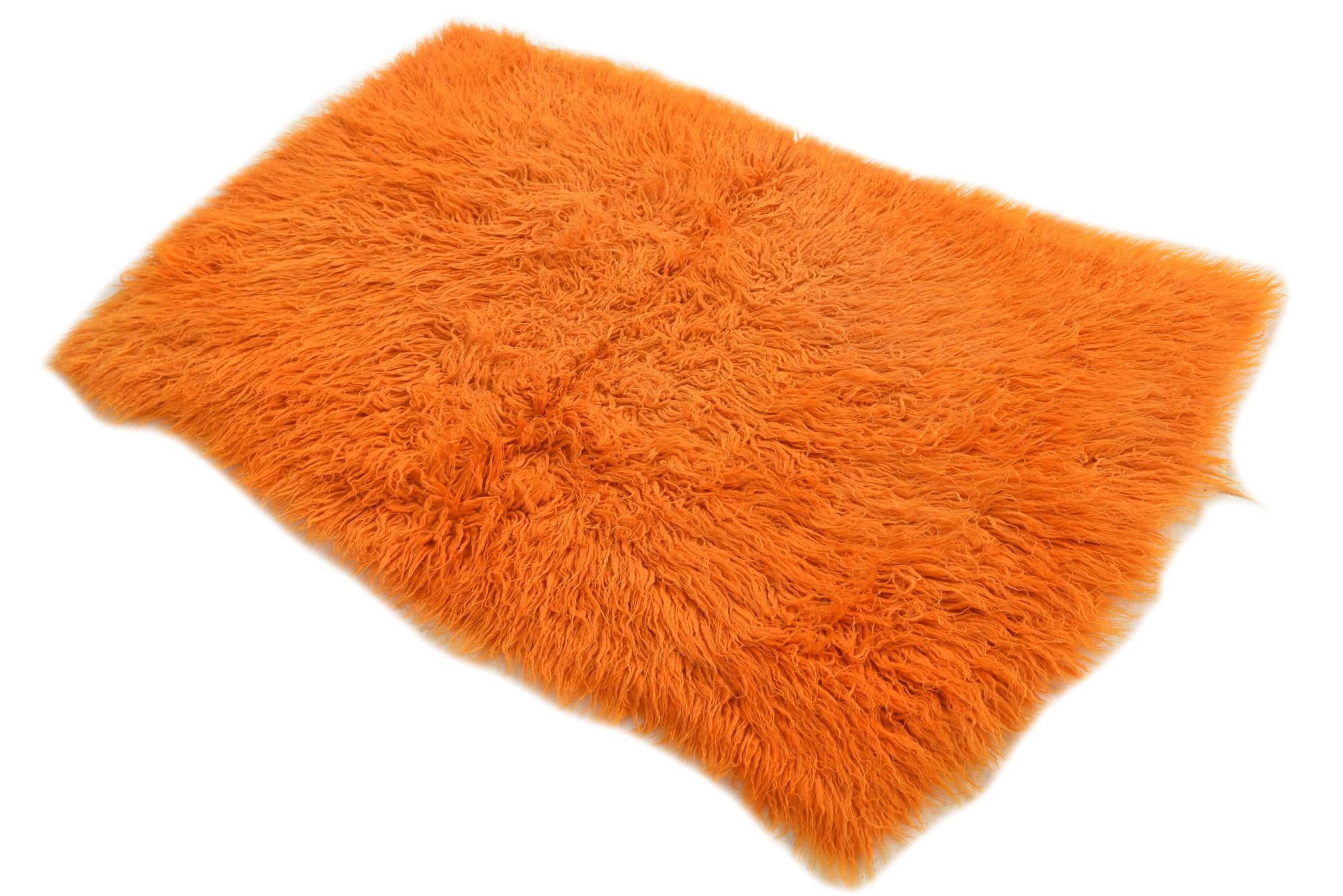 2' 8 x 4' 2 Hand Knotted Moroccan Wool Rug