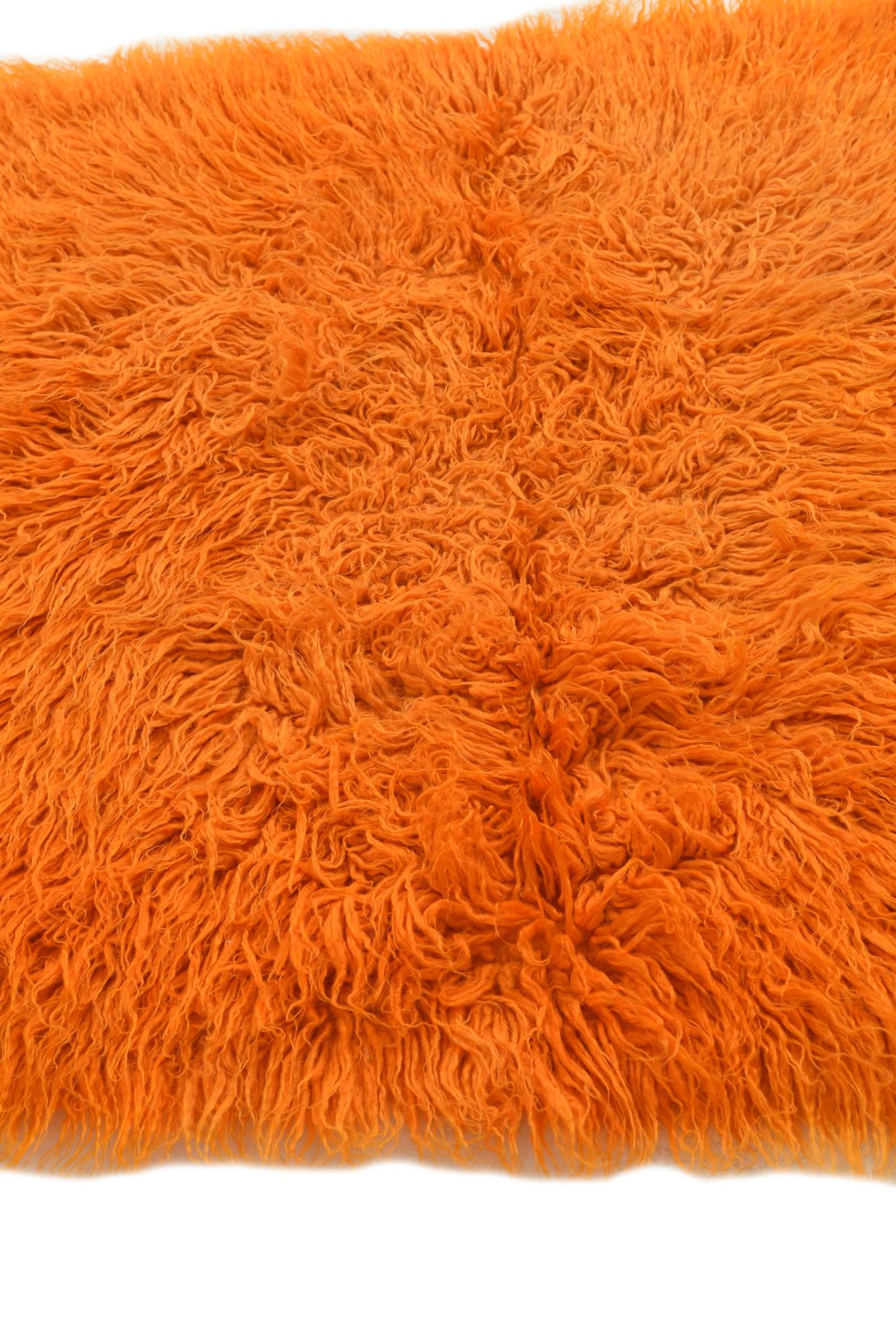 2' 8 x 4' 2 Hand Knotted Moroccan Wool Rug