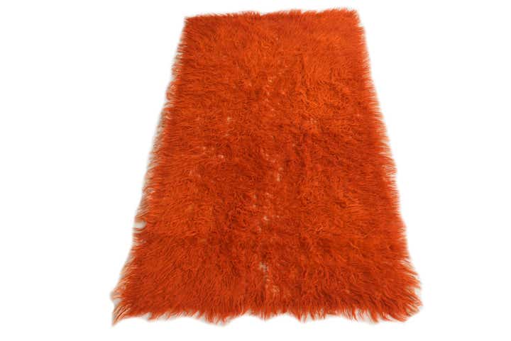 2' 5 x 4' 7 Hand Knotted Moroccan Wool Rug