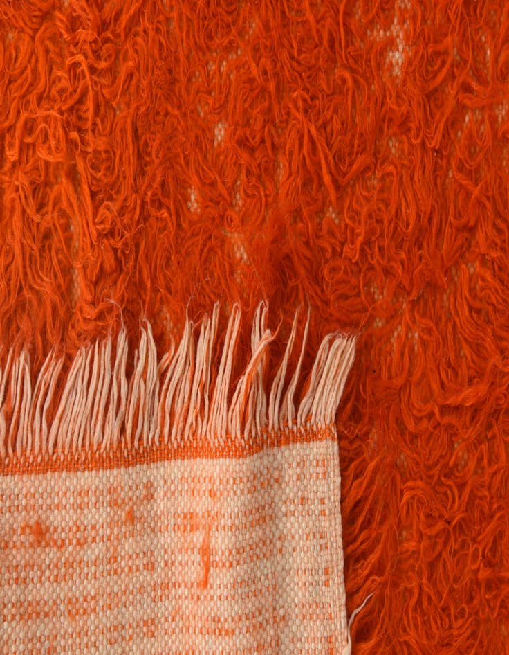 Detail image of 2' 5 x 4' 7  Hand Knotted Moroccan Wool Rug