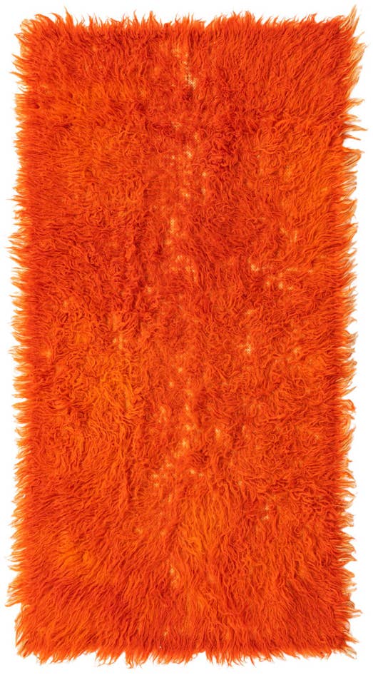 Detail image of 2' 5 x 4' 7 Hand Knotted Moroccan Wool Rug