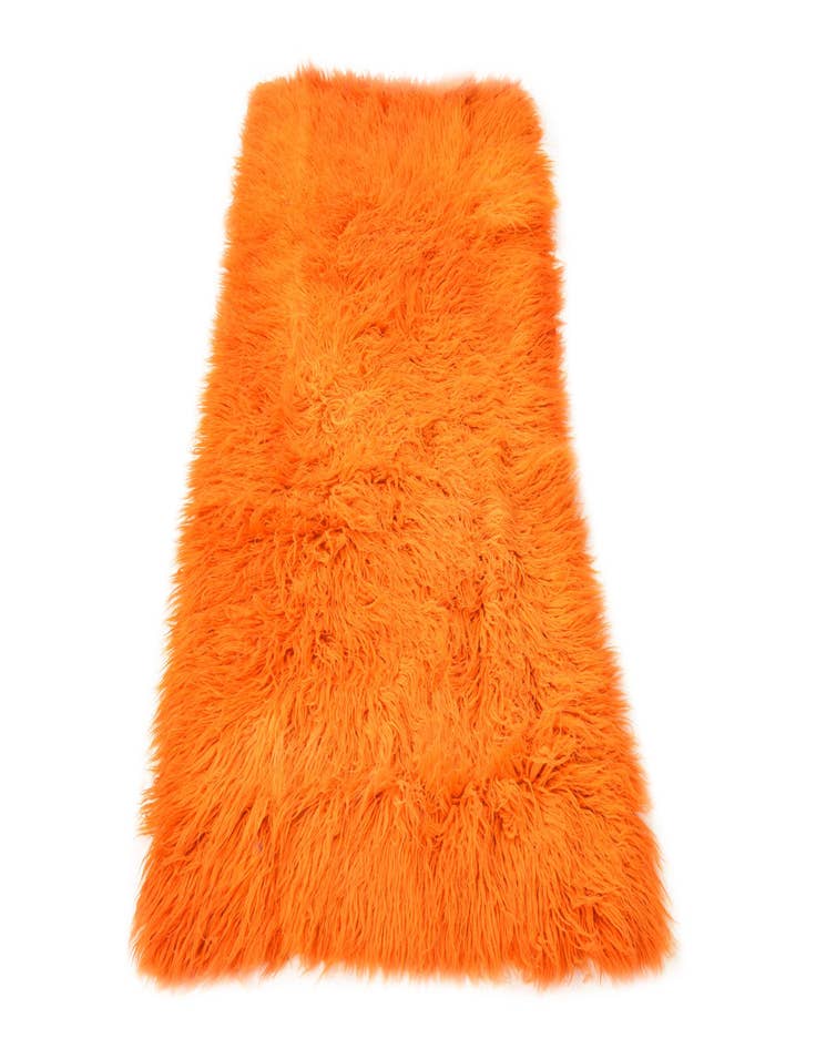 Detail image of 2' 7 x 4' 10 Hand Knotted Moroccan Wool Rug