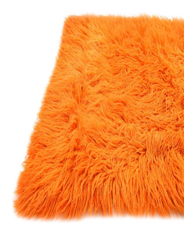 Detail image of 2' 7 x 4' 10  Hand Knotted Moroccan Wool Rug