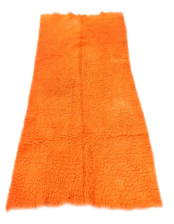 Detail image of 3' 10 x 5' 3  Hand Knotted Moroccan Wool Rug