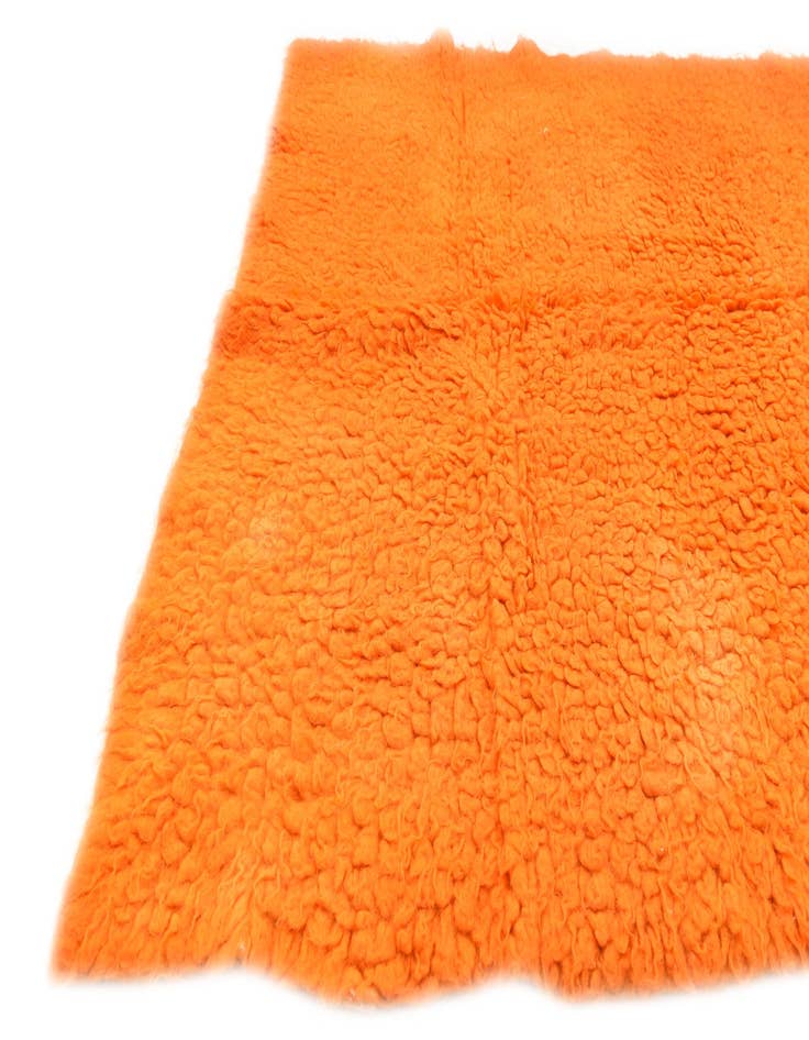 Detail image of 3' 10 x 5' 3  Hand Knotted Moroccan Wool Rug