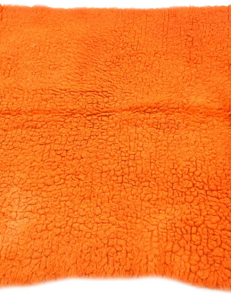 Detail image of 3' 10 x 5' 3  Hand Knotted Moroccan Wool Rug