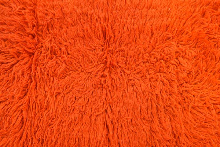 2' 2 x 3' 11 Hand Knotted Moroccan Wool Rug