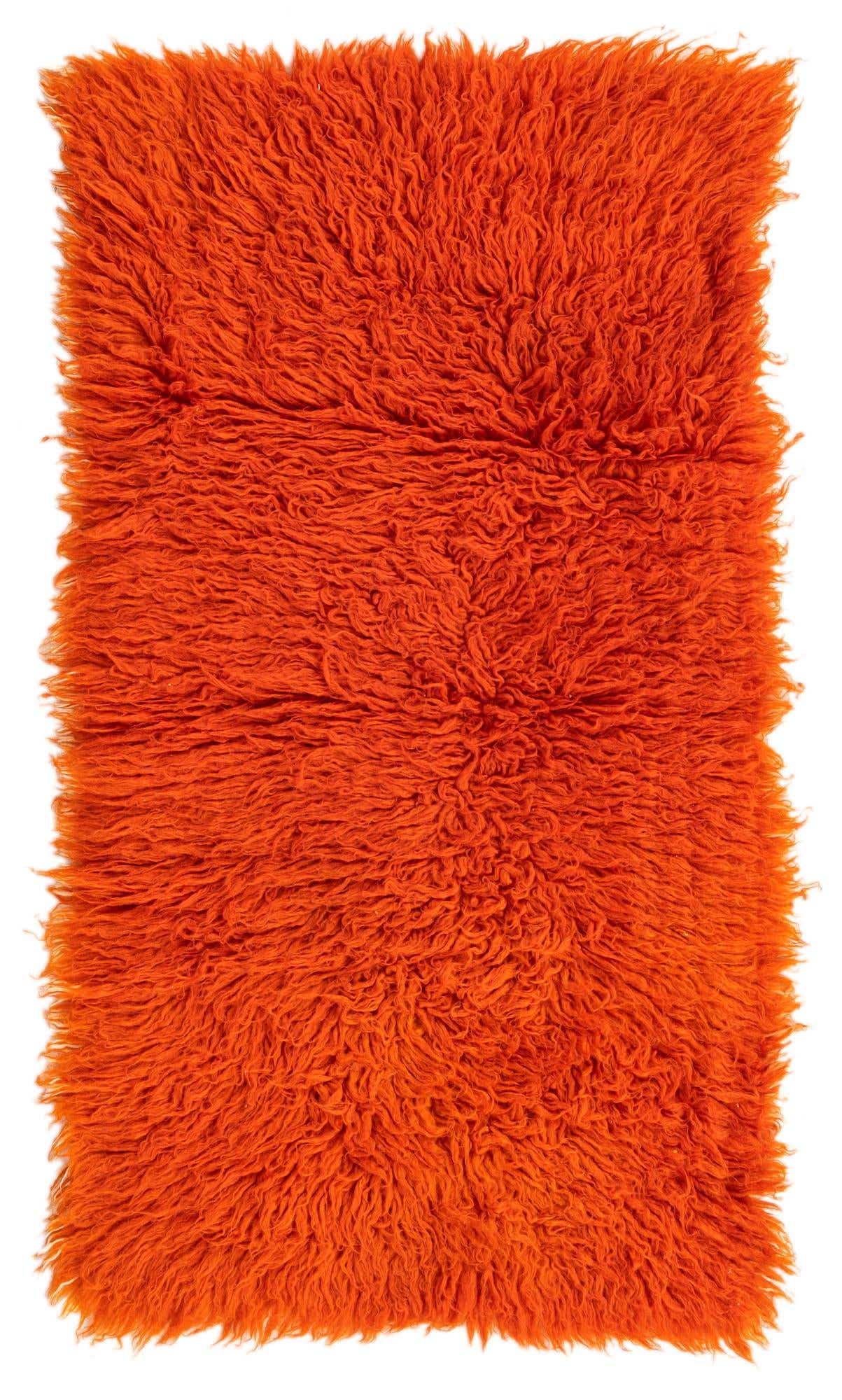 2' 2 x 3' 11 Hand Knotted Moroccan Wool Rug