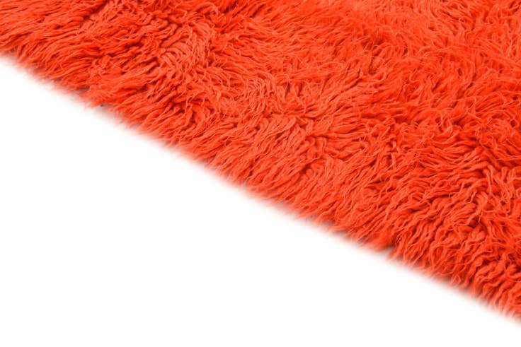 Detail image of 2' 8 x 4' 10 Hand Knotted Moroccan Wool Rug