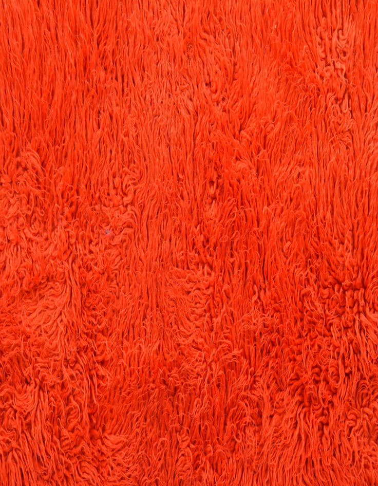 Detail image of 2' 8 x 4' 10  Hand Knotted Moroccan Wool Rug