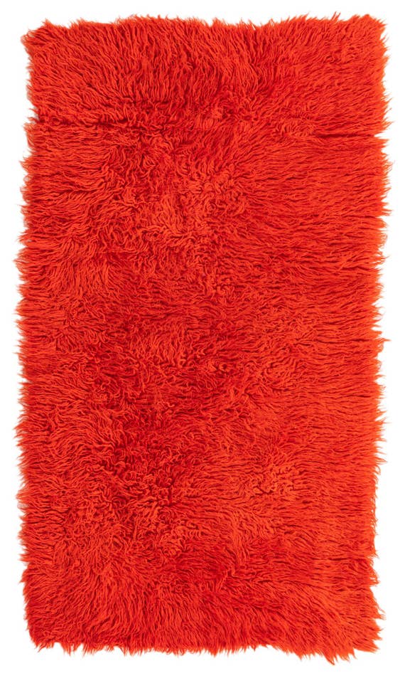 Detail image of 2' 8 x 4' 10 Hand Knotted Moroccan Wool Rug