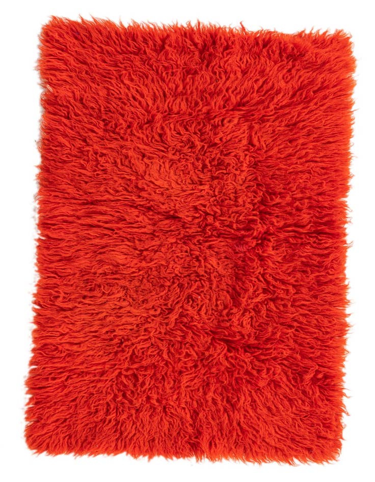 Detail image of 1' 11 x 3' 6 Hand Knotted Moroccan Wool Rug