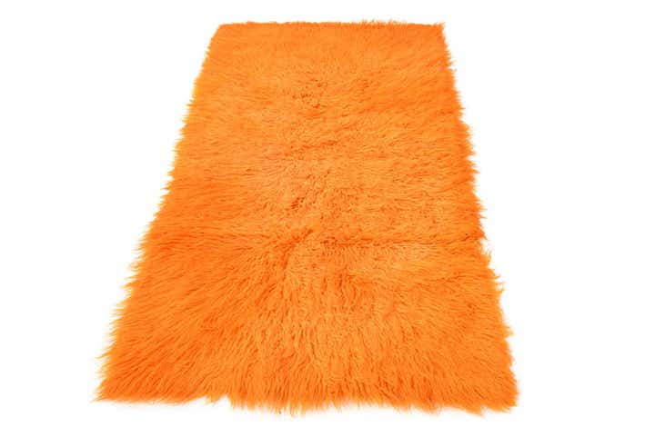 2' 9 x 5' 5 Hand Knotted Moroccan Wool Rug