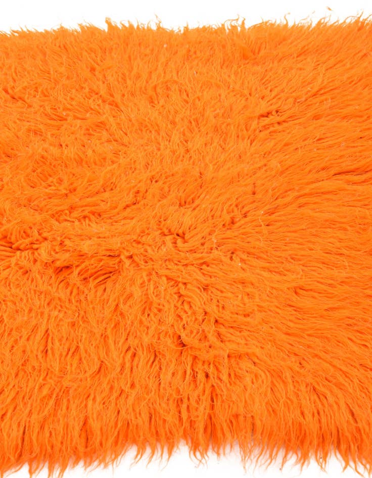 Detail image of 2' 10 x 3' 10  Hand Knotted Moroccan Wool Rug