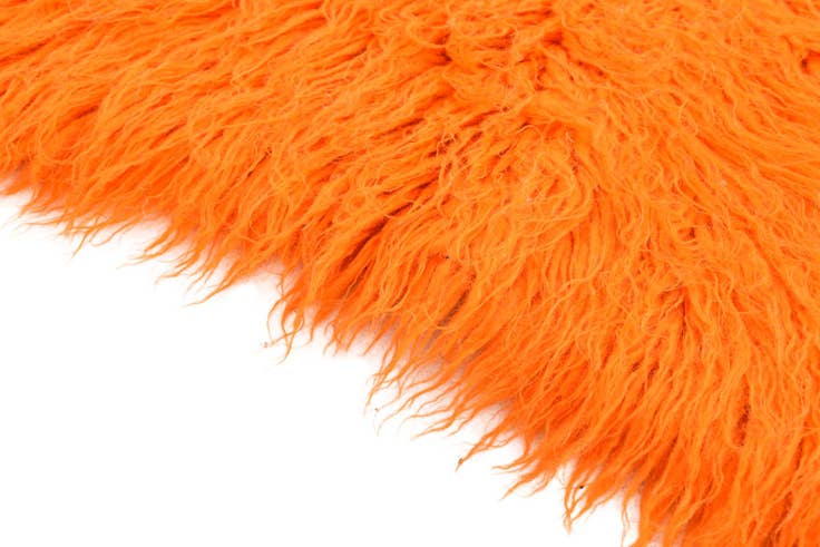 Detail image of 2' 10 x 3' 10 Hand Knotted Moroccan Wool Rug