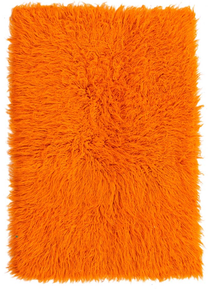 Detail image of 2' 10 x 3' 10 Hand Knotted Moroccan Wool Rug