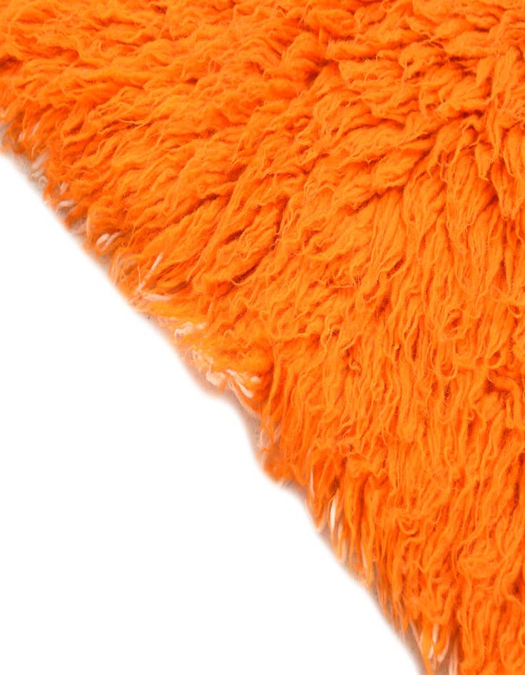 Detail image of 4' 1 x 5' 7  Hand Knotted Moroccan Wool Rug