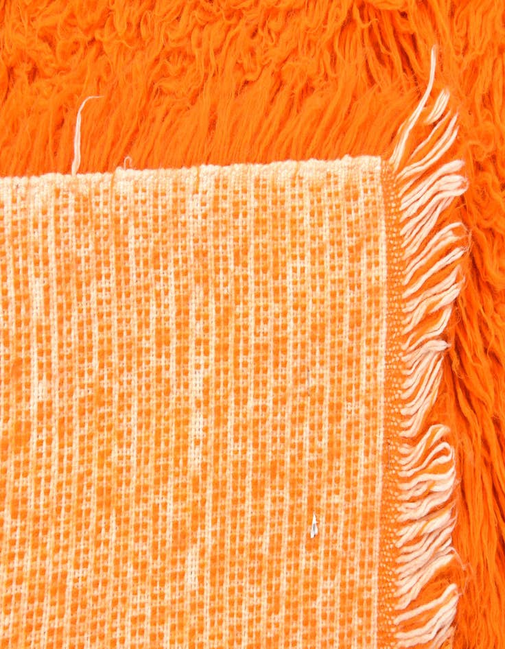 Detail image of 4' 1 x 5' 7  Hand Knotted Moroccan Wool Rug