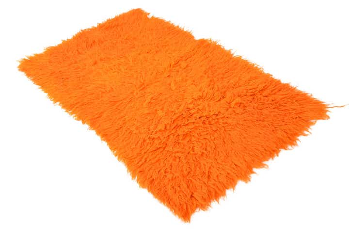 2' 8 x 5' Hand Knotted Moroccan Wool Rug