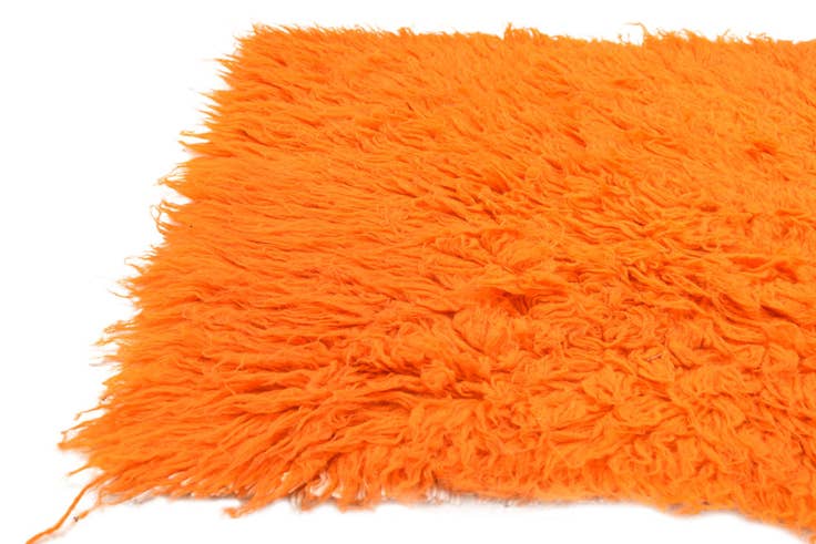 Detail image of 2' 8 x 5' Hand Knotted Moroccan Wool Rug