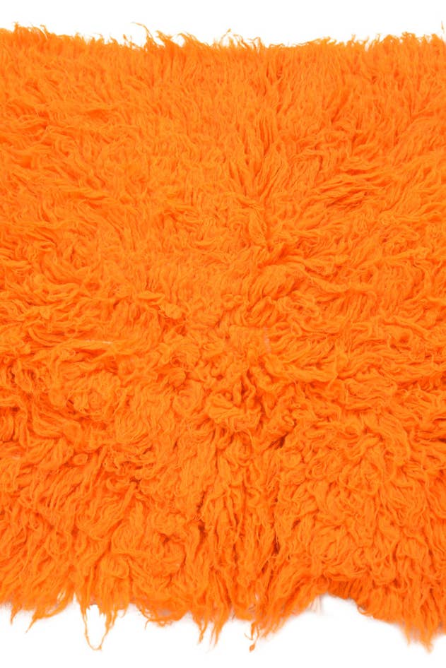 Detail image of 2' 8 x 5' Hand Knotted Moroccan Wool Rug