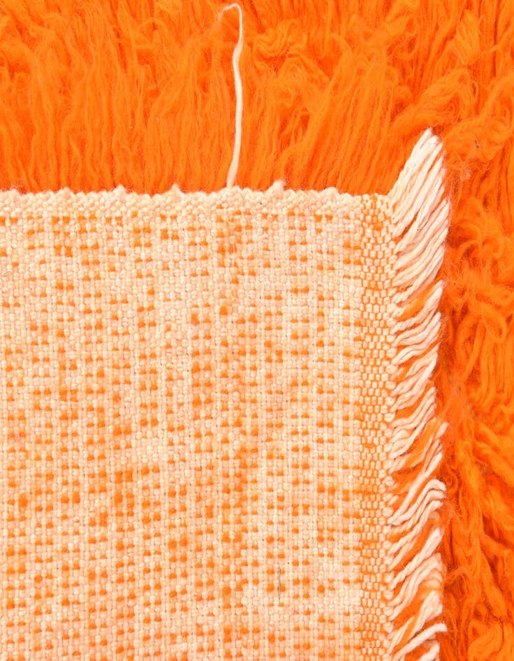 Detail image of 2' 8 x 5'  Hand Knotted Moroccan Wool Rug