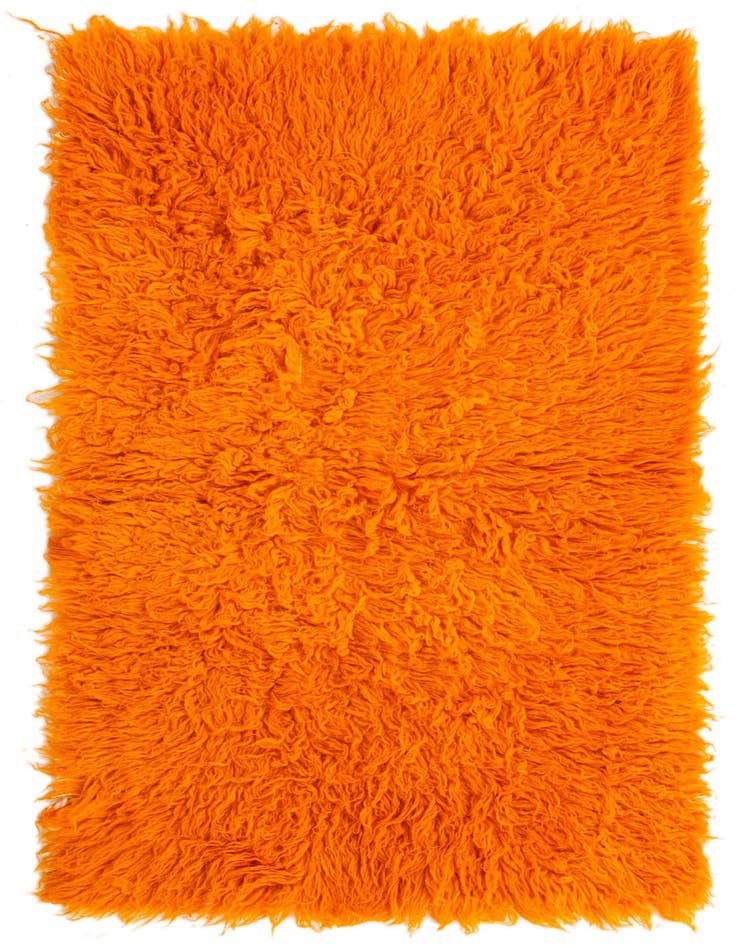 Detail image of 2' 8 x 5' Hand Knotted Moroccan Wool Rug