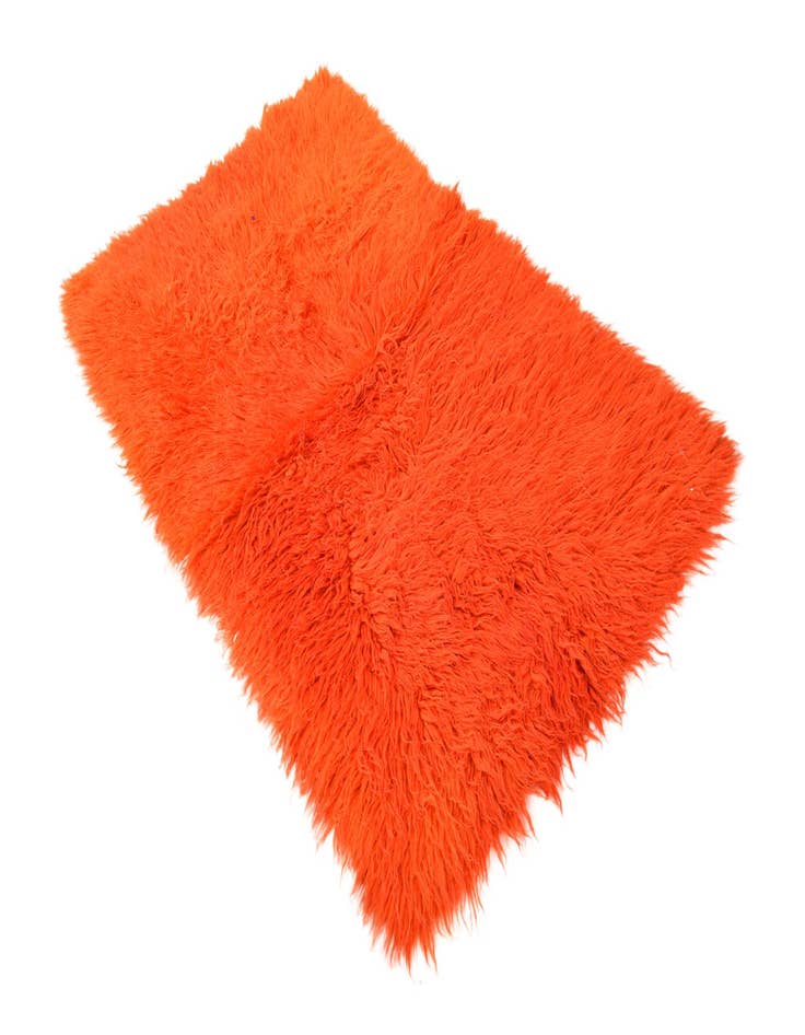 Detail image of 3' 3 x 5' 4  Hand Knotted Moroccan Wool Rug