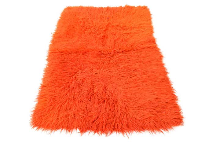 3' 3 x 5' 4 Hand Knotted Moroccan Wool Rug