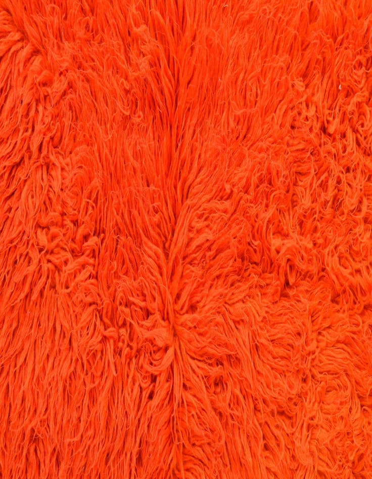 Detail image of 3' 3 x 5' 4  Hand Knotted Moroccan Wool Rug