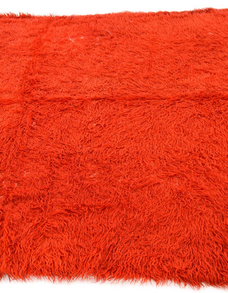 Detail image of 6' 6 x 8'  Hand Knotted Moroccan Wool Rug