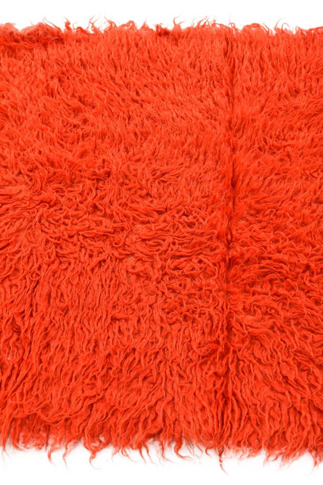 Detail image of 2' 3 x 4' 3 Hand Knotted Moroccan Wool Rug