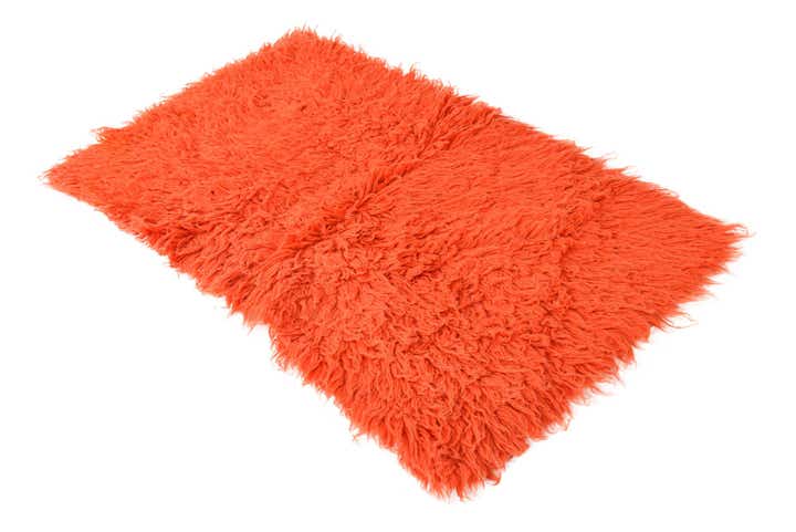 2' 5 x 4' 4 Hand Knotted Moroccan Wool Rug