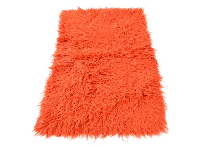 2' 5 x 4' 4 Hand Knotted Moroccan Wool Rug
