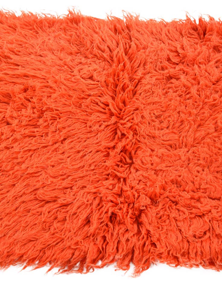 Detail image of 2' 5 x 4' 4 Hand Knotted Moroccan Wool Rug