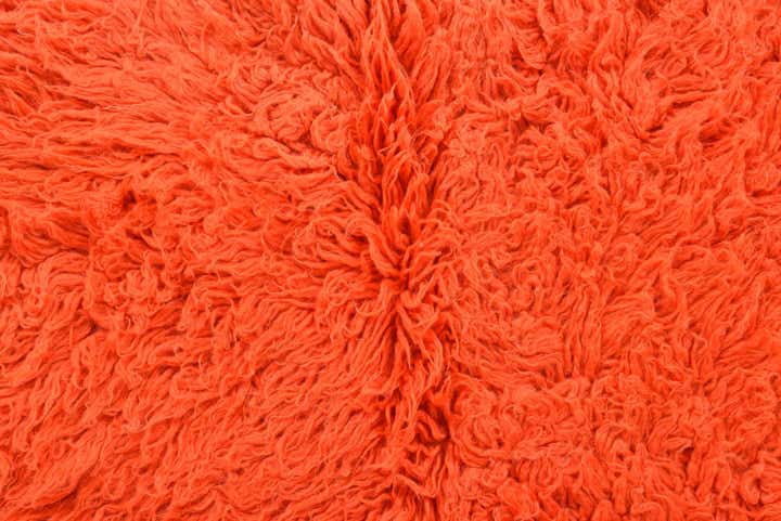 2' 5 x 4' 4 Hand Knotted Moroccan Wool Rug
