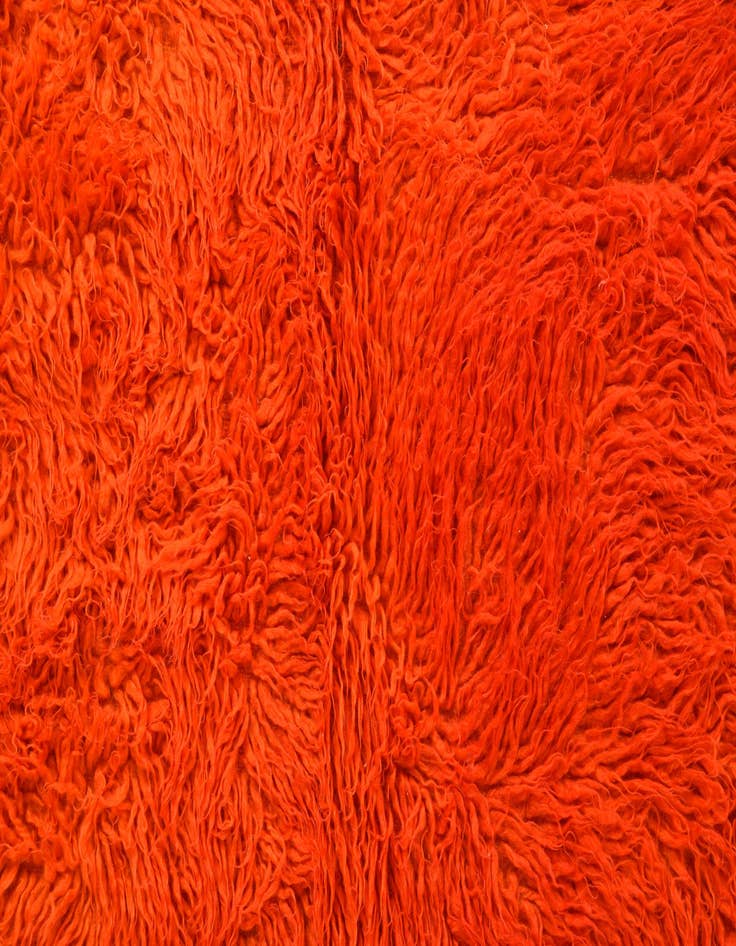 Detail image of 7' 4 x 8' 11  Hand Knotted Moroccan Wool Rug