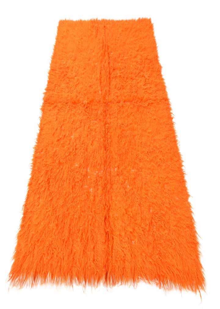 5' 2 x 7' 6 Hand Knotted Moroccan Wool Rug