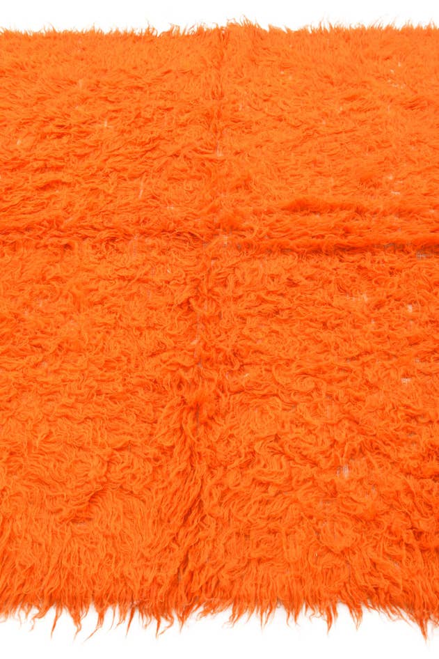 Detail image of 5' 2 x 7' 6 Hand Knotted Moroccan Wool Rug