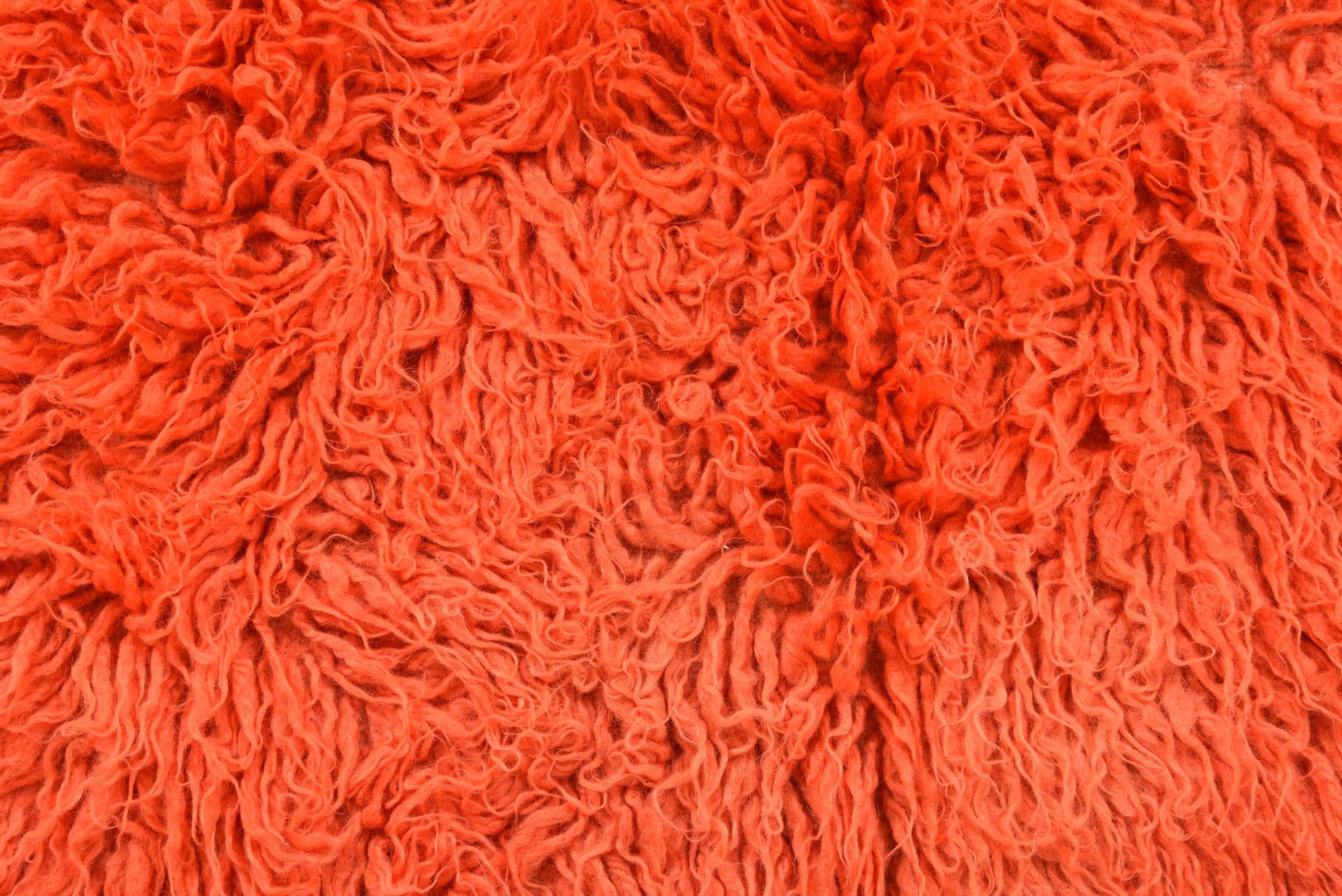 2' 2 x 4' 5 Hand Knotted Moroccan Wool Rug