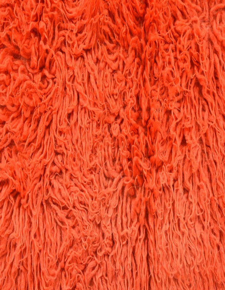 Detail image of 2' 2 x 4' 5  Hand Knotted Moroccan Wool Rug