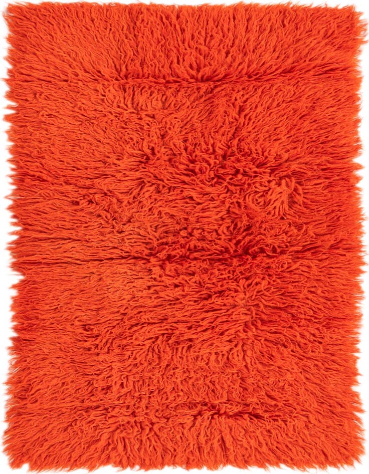 Detail image of 2' 2 x 4' 5 Hand Knotted Moroccan Wool Rug