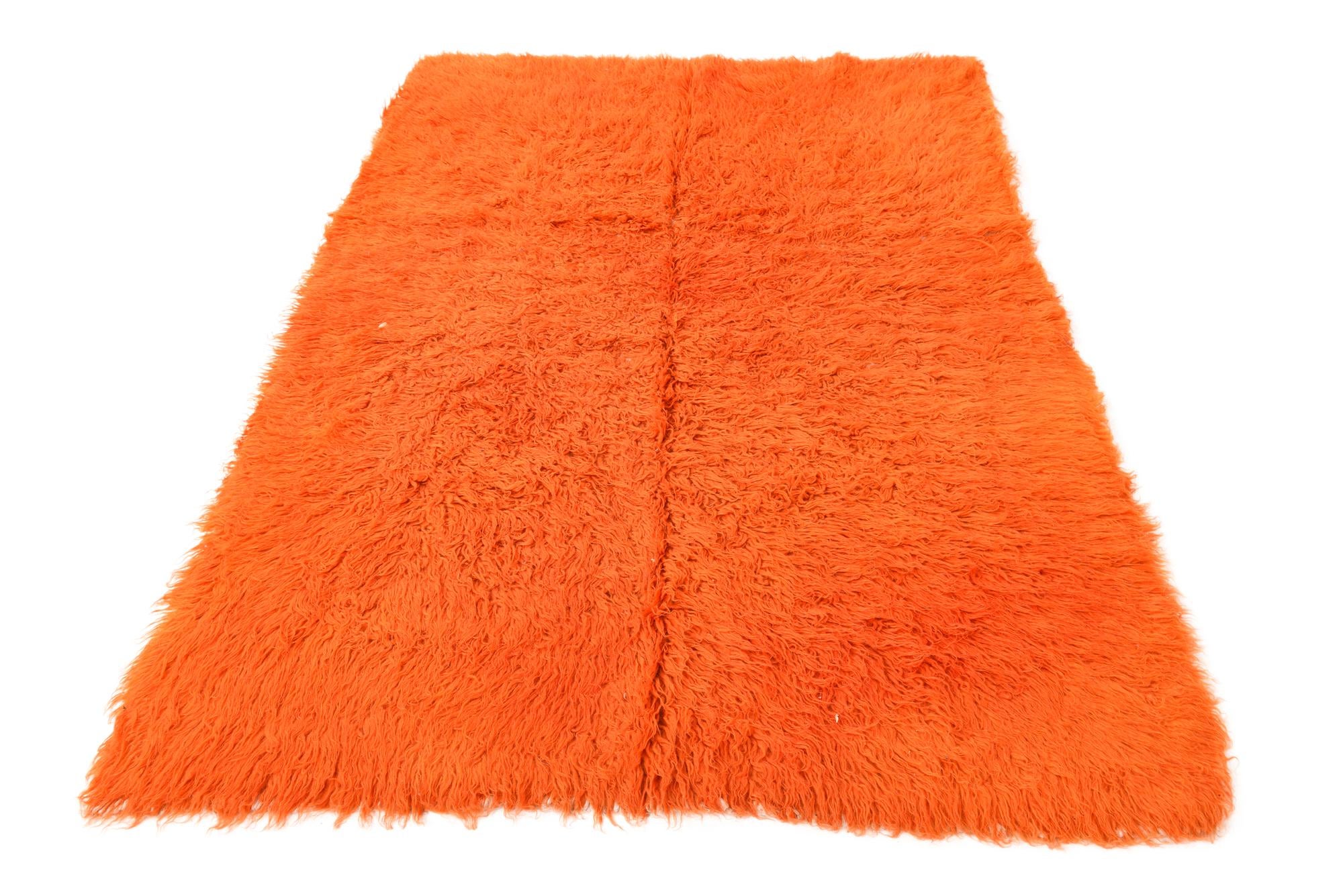 4' 9 x 7' Hand Knotted Moroccan Wool Rug